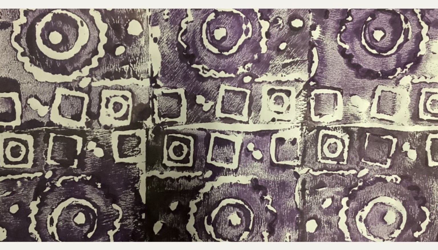 Printing using foam baords 