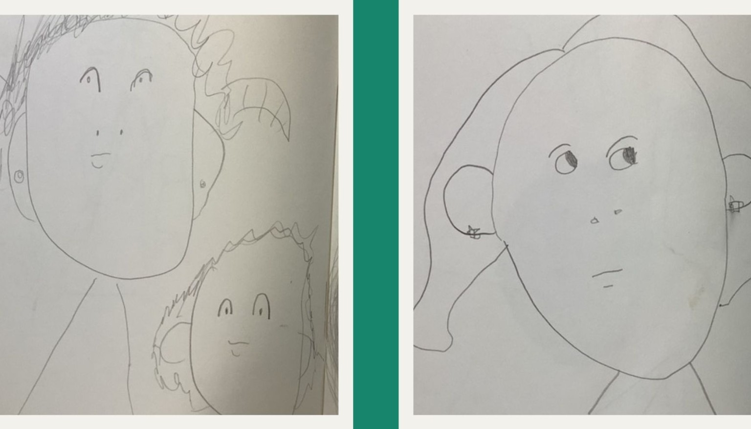 Initial portrait sketches - year 1 