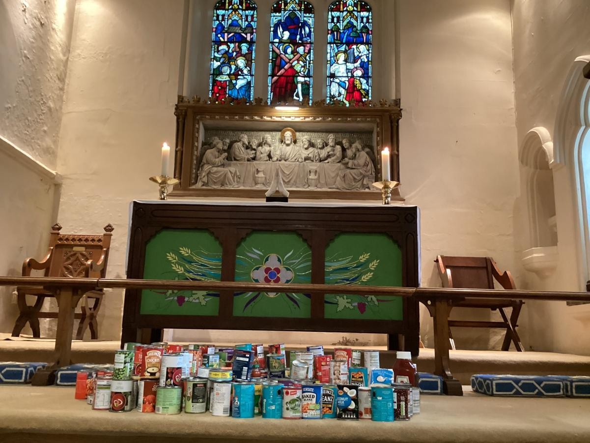 We were overwhelmed with generosity from our community in donating to our local food bank through St Mary Magdalene Church. 
