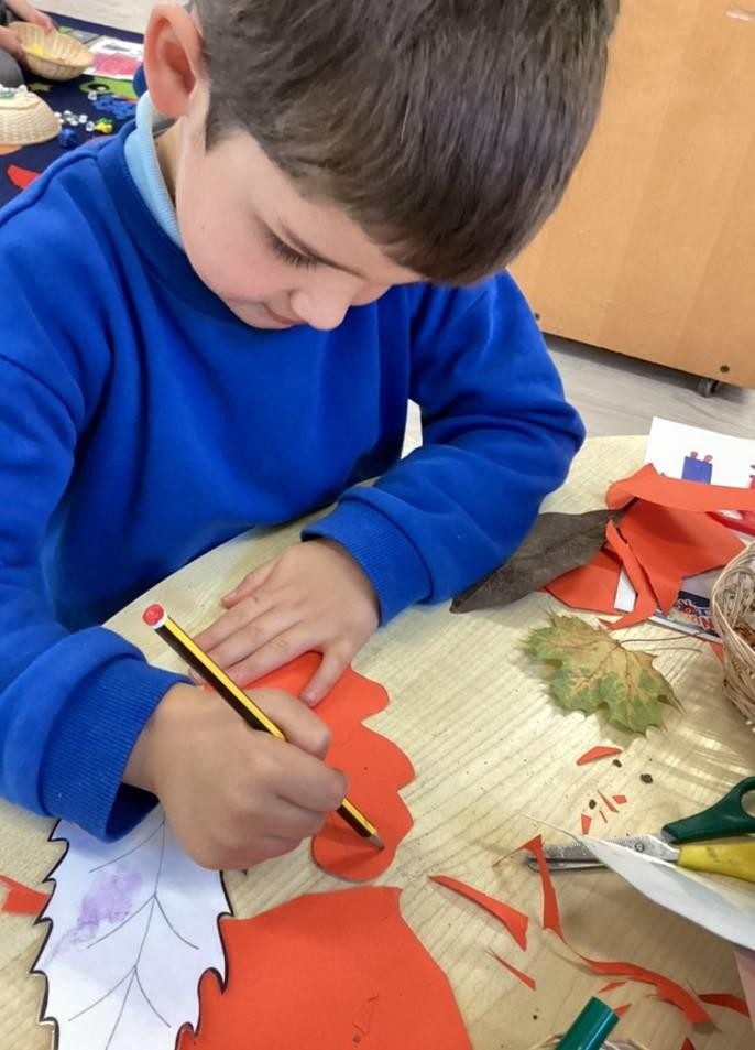 Cutting and joining in Reception