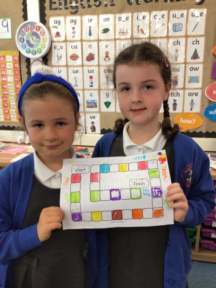 We all included different number facts in our number games. 