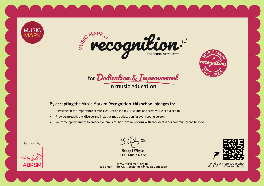 For Dedication and Improvement