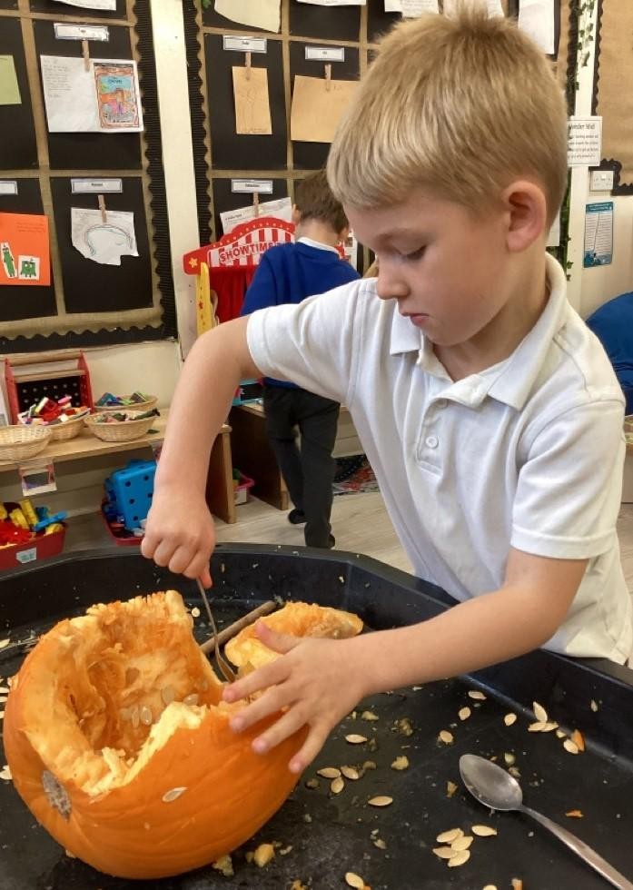 Cutting and joining in Reception