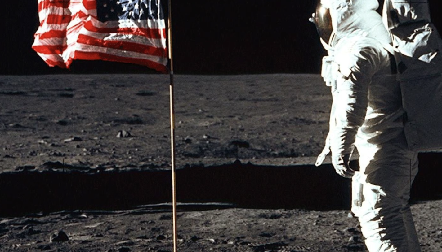 First moon landing, 1969