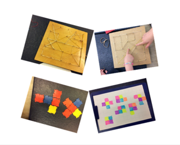 Examples of activities from Year 2 Maths transition day.