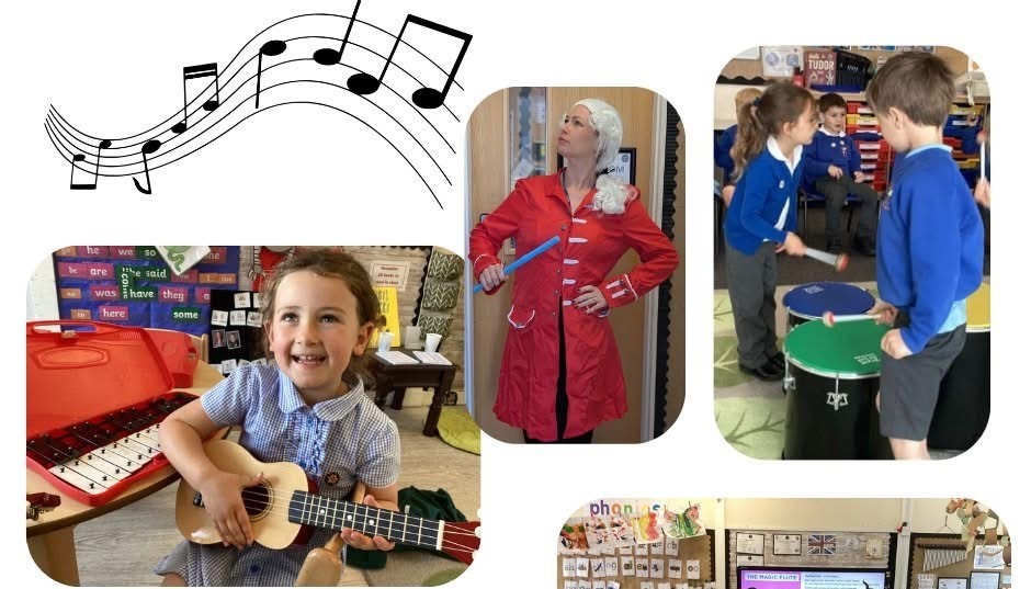 Children loved joining in with lots of music and dance over three days of fantastic workshops in school. We even had a visit from Mozart!
