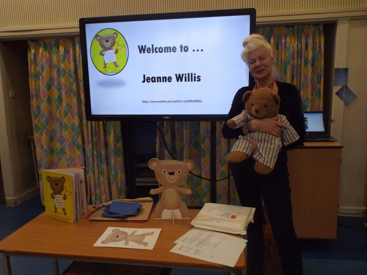 Jeanne Willis visit