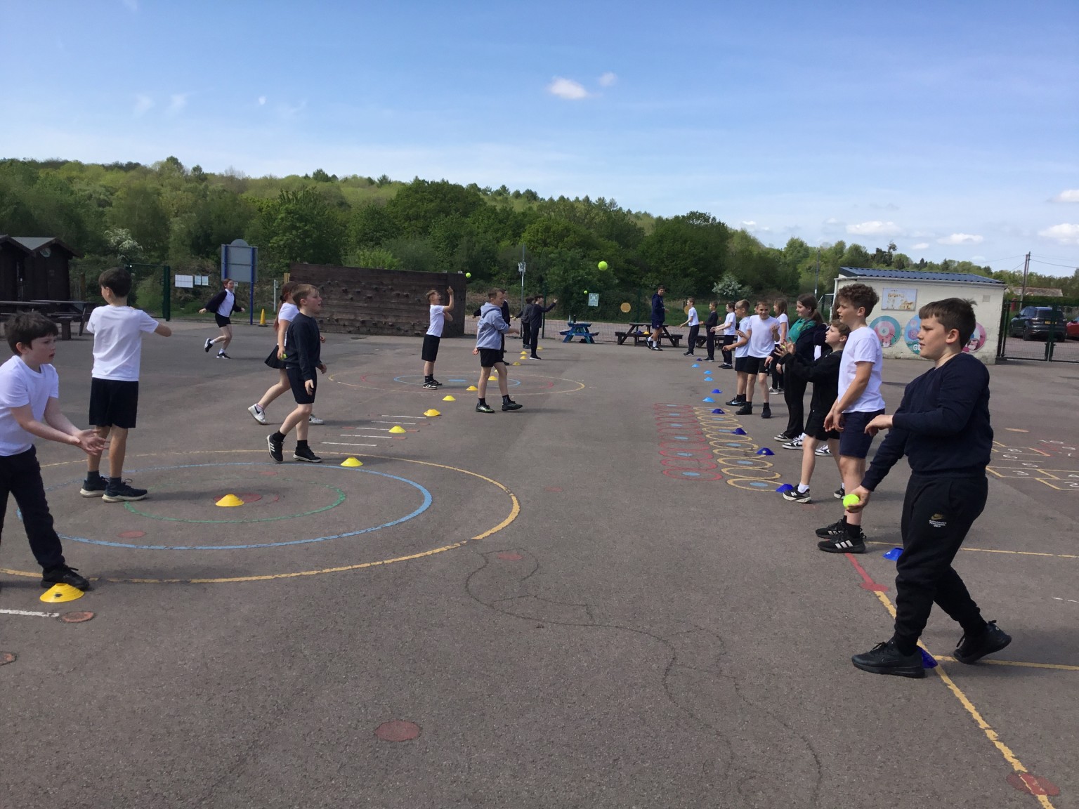 We have been lucky enough to receive coaching from a professional for our Cricket this term: delivering coaching on bat grip and playing stance;  types of hit; fielding skills such as the bookmark catch and the long barrier.