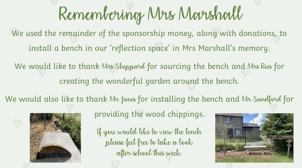 Remembering Mrs Marshall