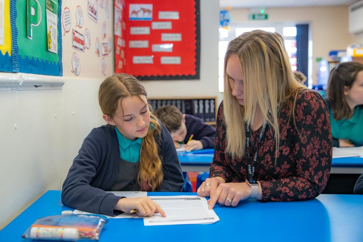 Showing resilience and determination to succeed with support of adults