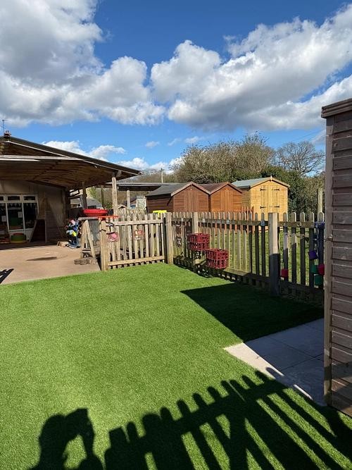 Children can access this in all weathers now!