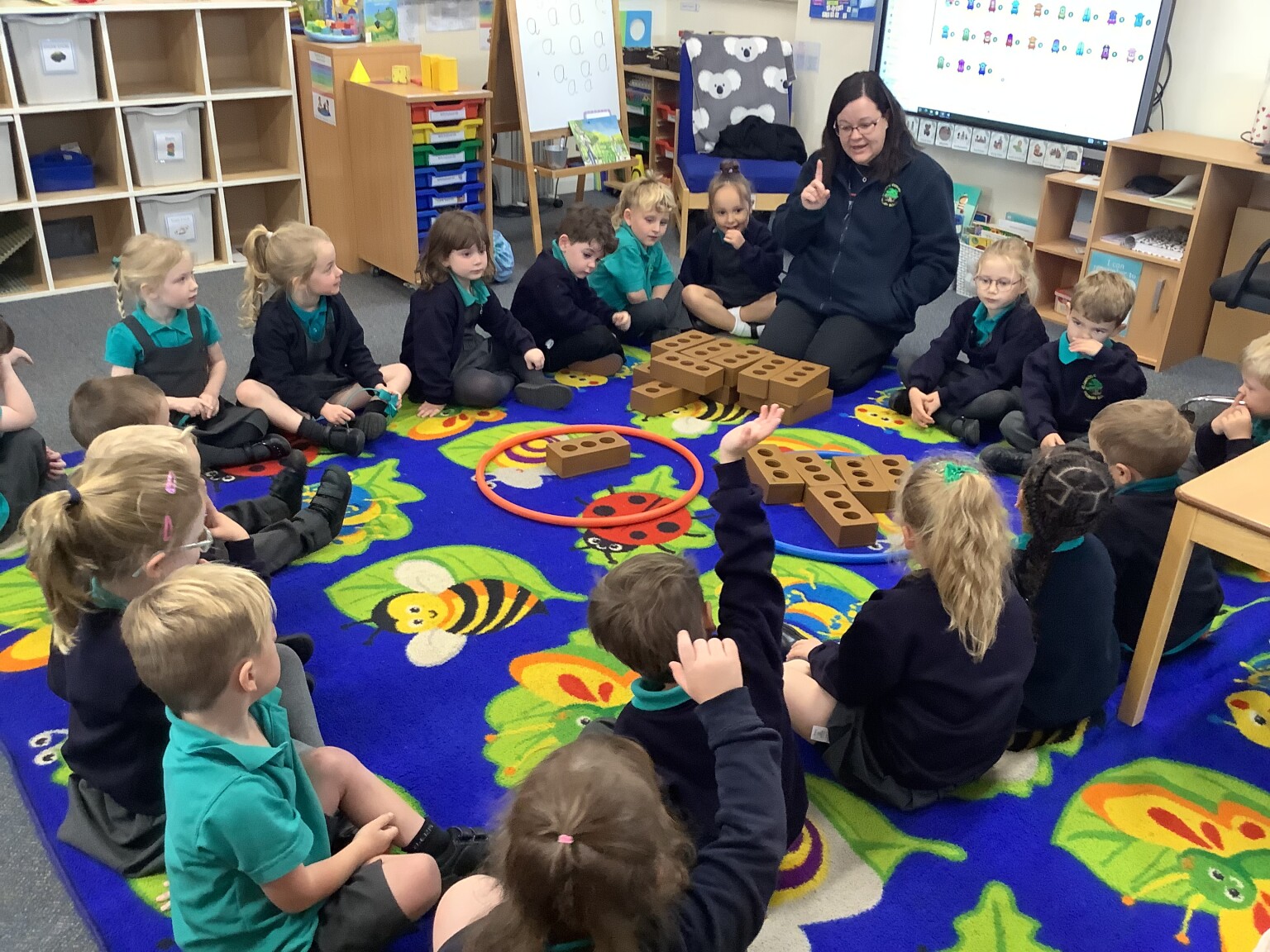 Whole class maths - more than/ fewer than