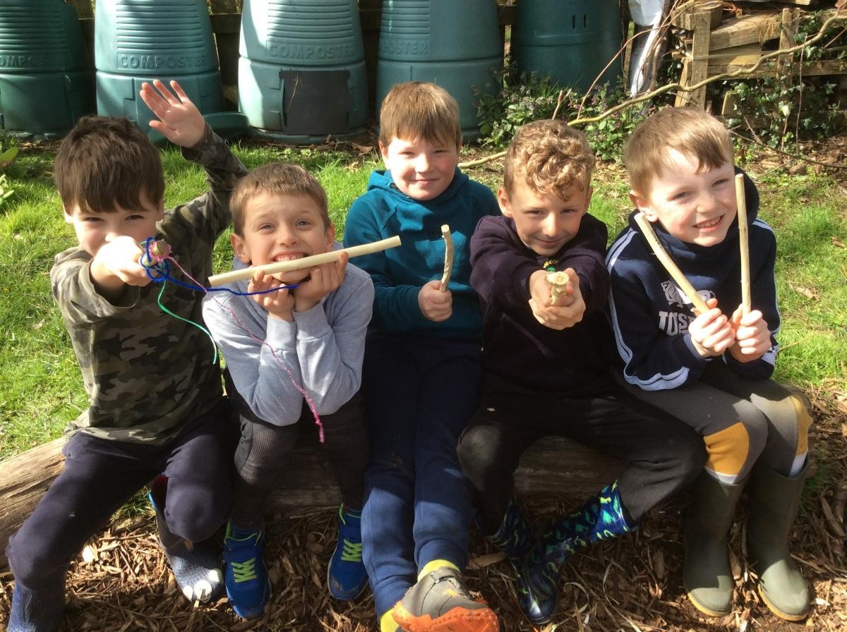 Lots of expert whittlers in Beech Class.