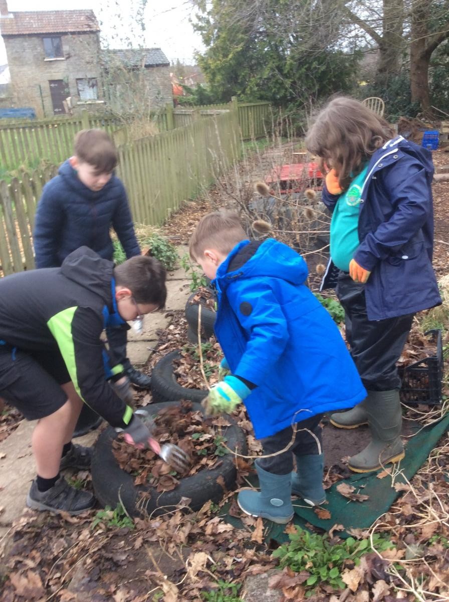 Clearing up winter debris