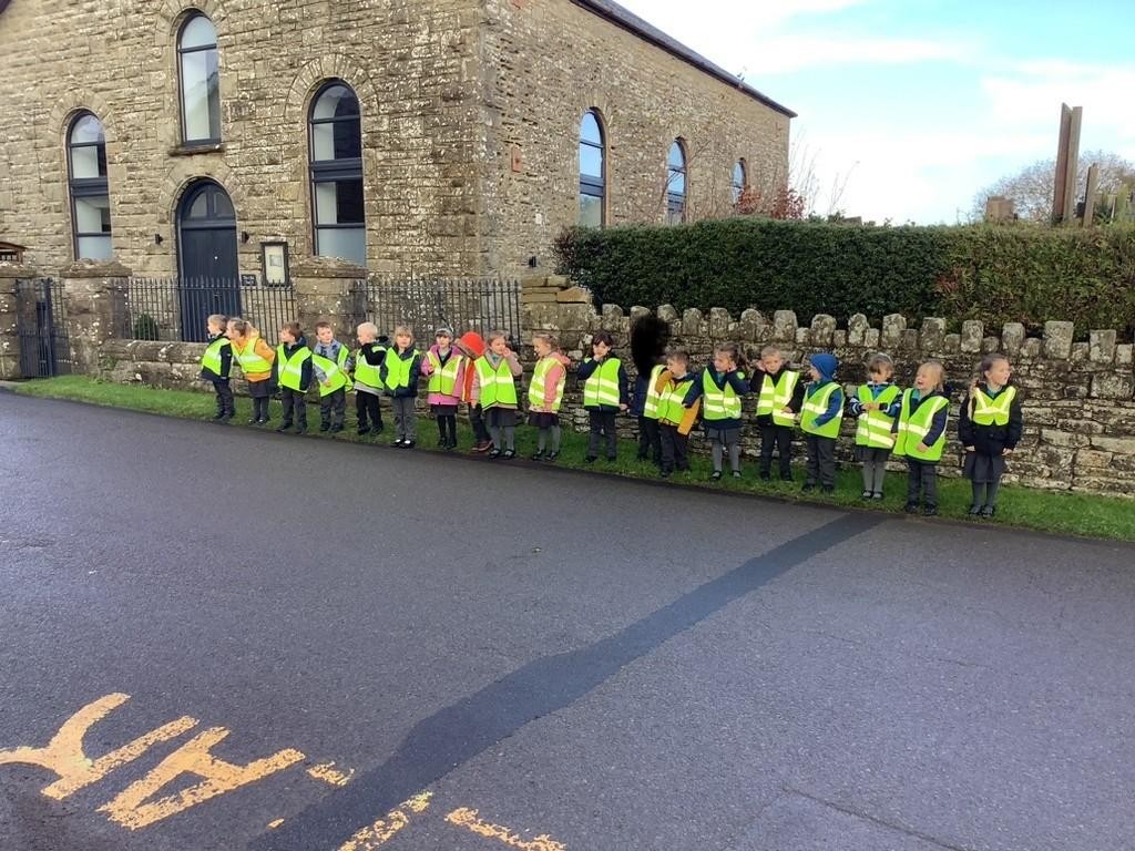 Road safety and keep safe when in the local area. 