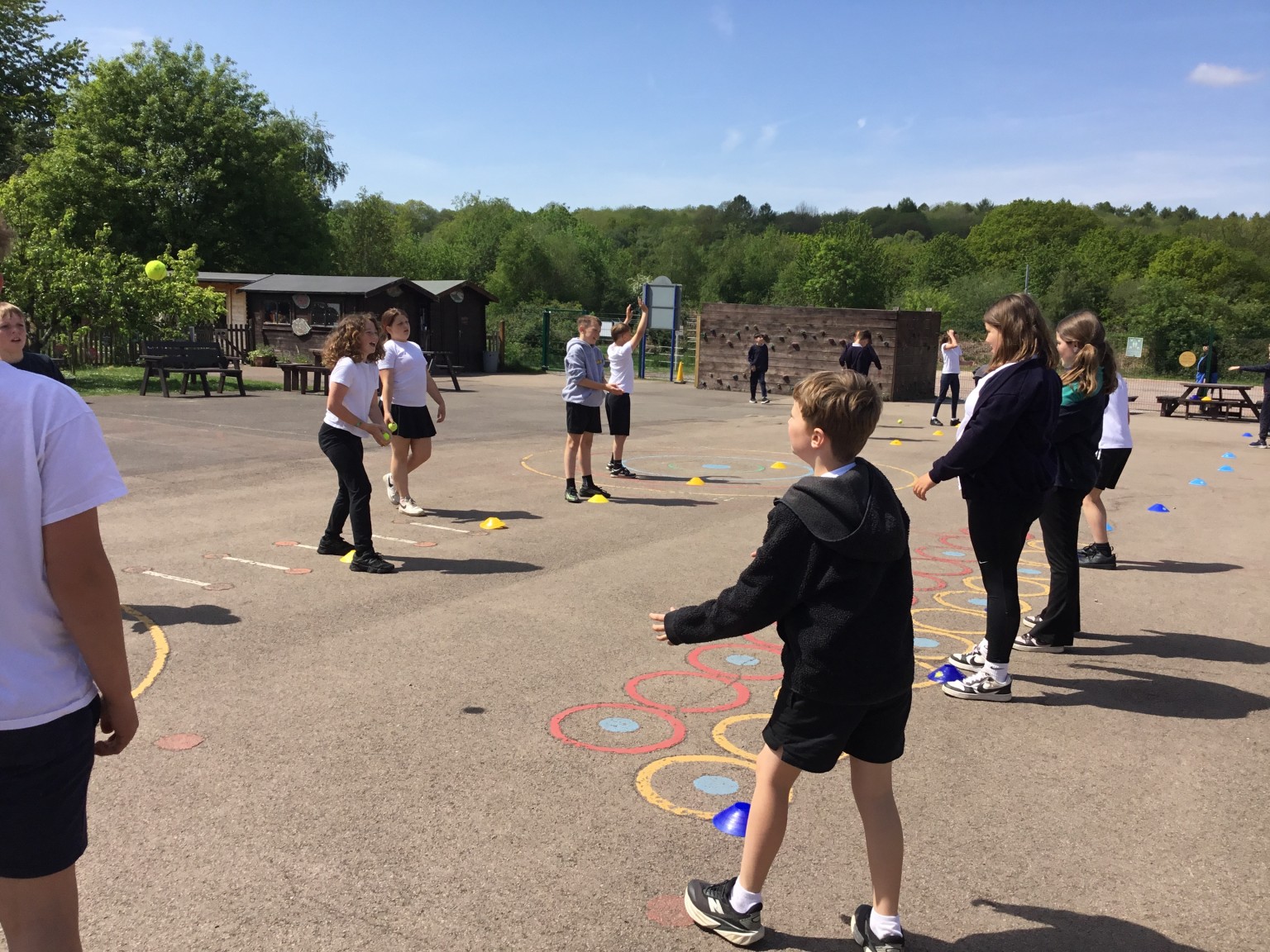We have been lucky enough to receive coaching from a professional for our Cricket this term: delivering coaching on bat grip and playing stance;  types of hit; fielding skills such as the bookmark catch and the long barrier.