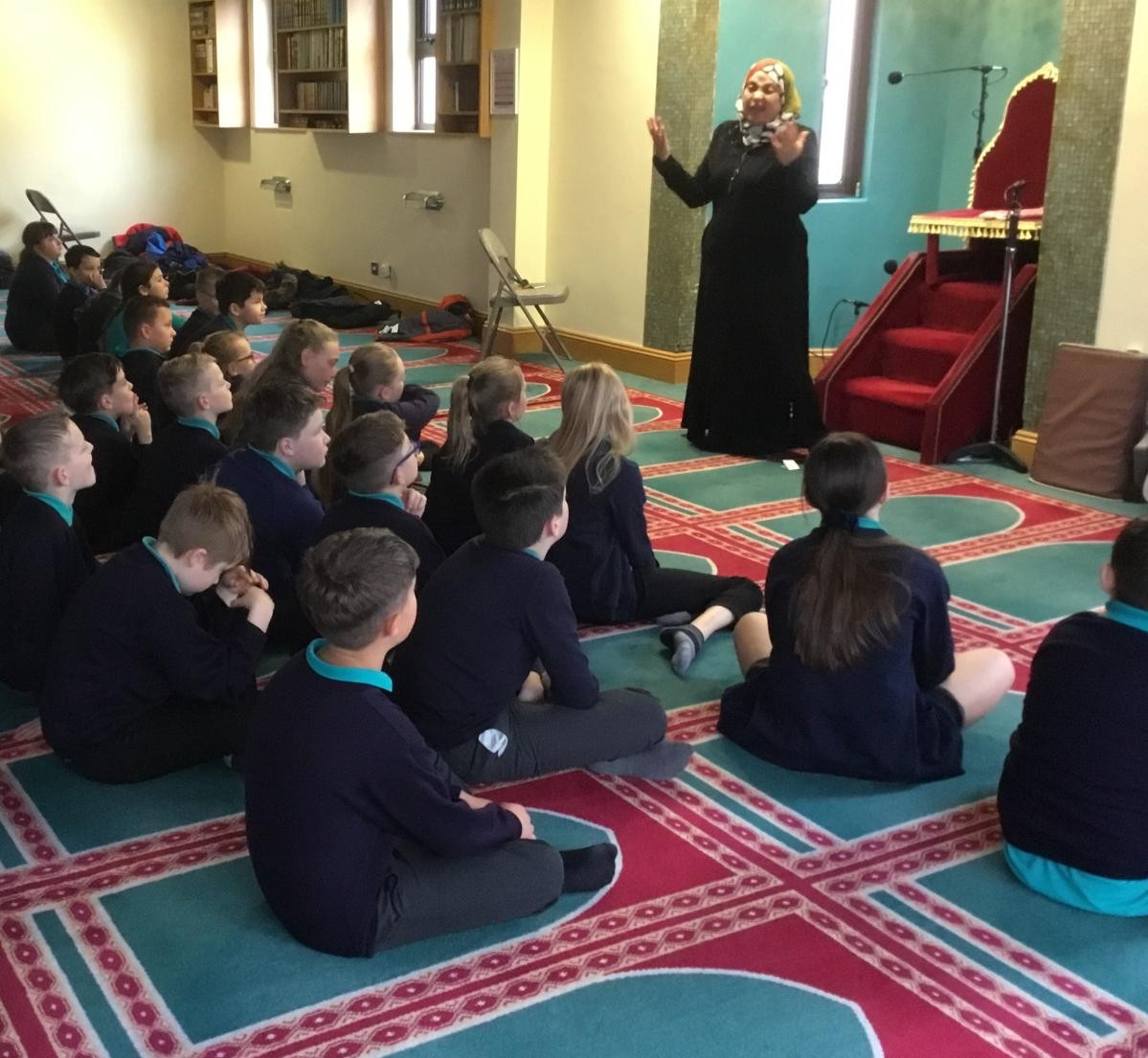 Mosque visit