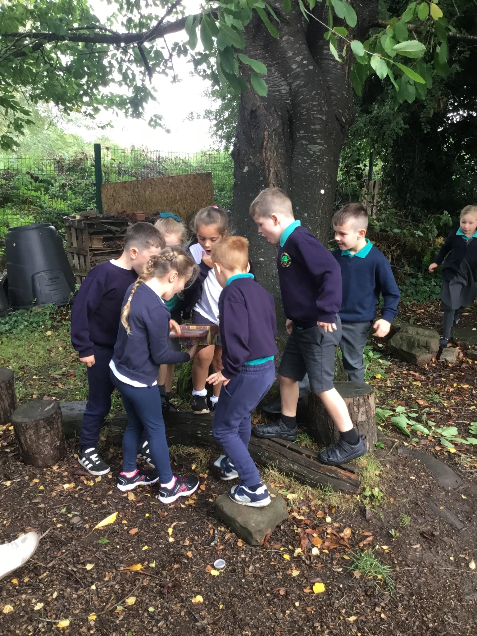 We found a treasure map that led to some pirate treasure!