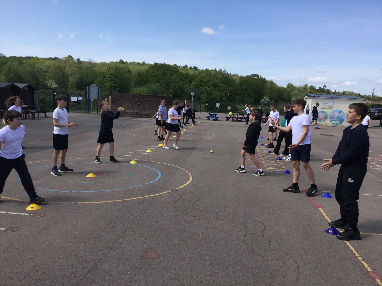 We have been lucky enough to receive coaching from a professional for our Cricket this term: delivering coaching on bat grip and playing stance;  types of hit; fielding skills such as the bookmark catch and the long barrier.
