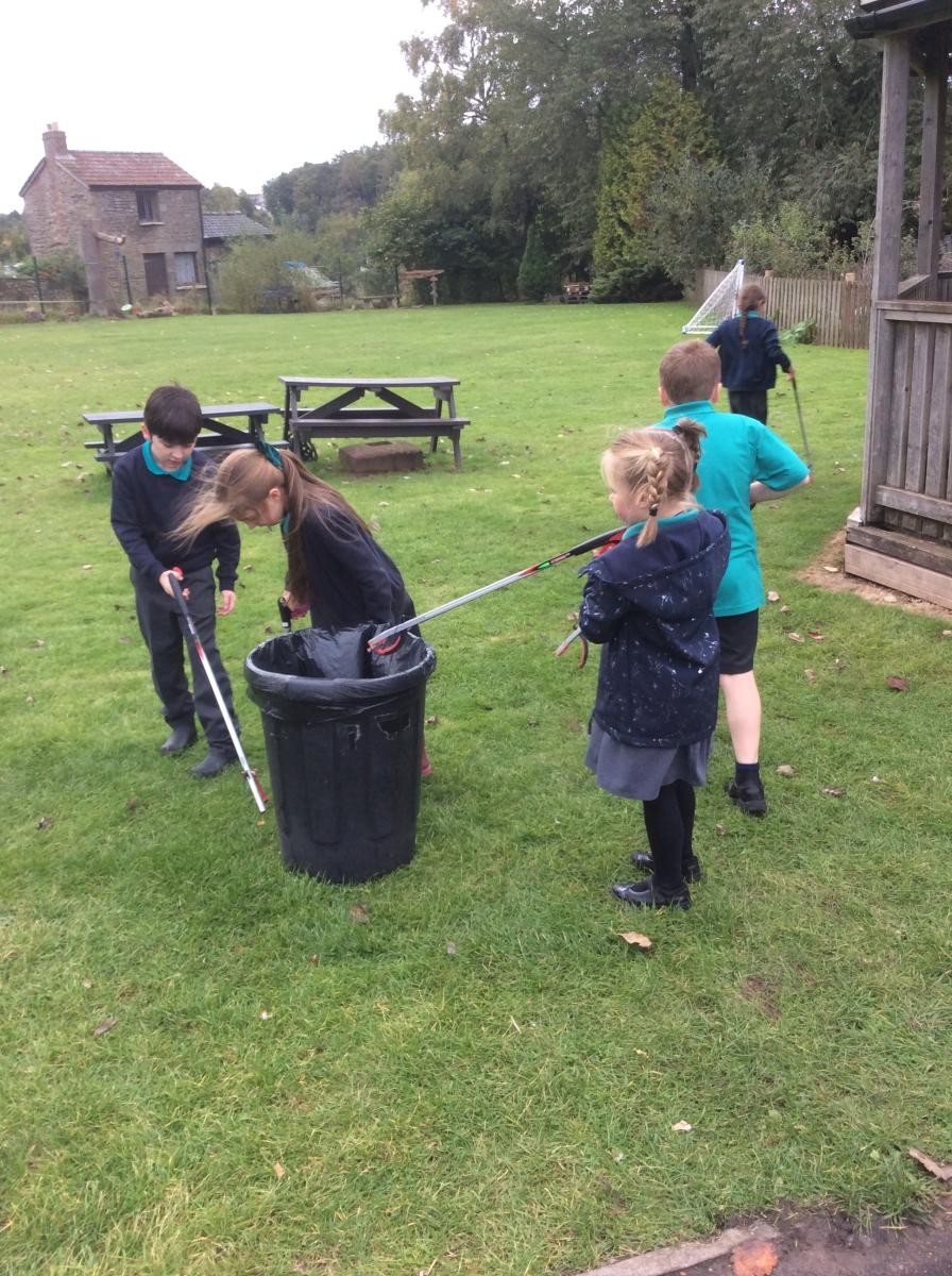 We loved litter picking!!