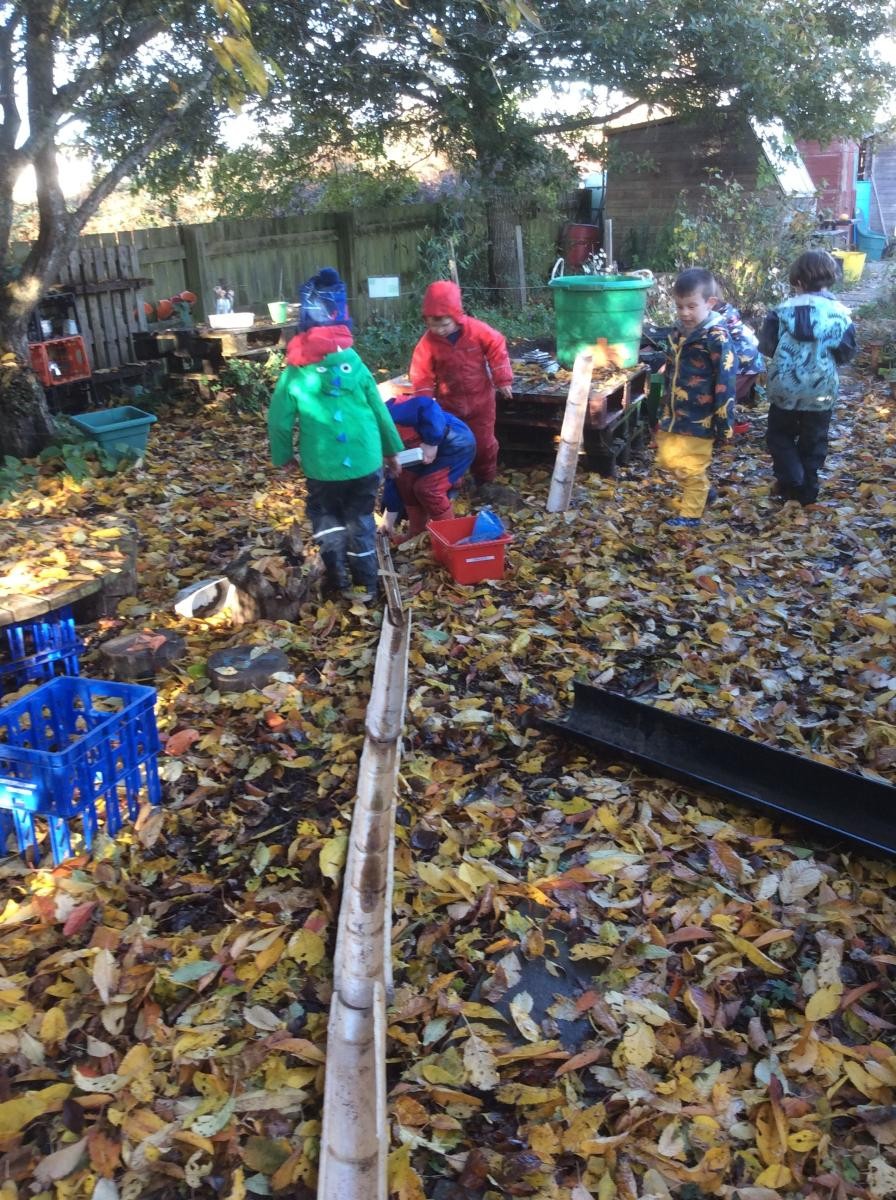 Conkers and gutters.