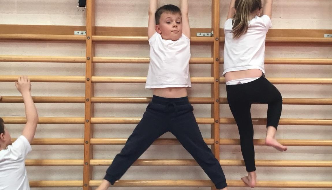 Beech class have been enjoying gymnastics this term