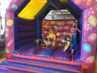 Fundraising sponsored bounce