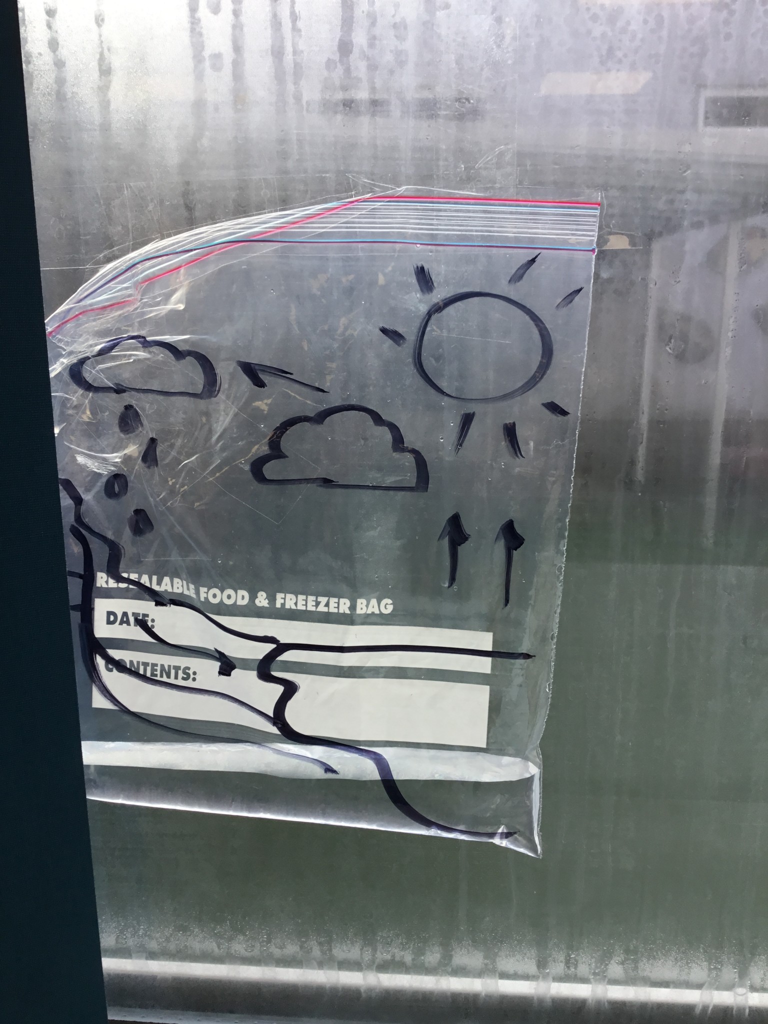 Creating our own mini water cycles