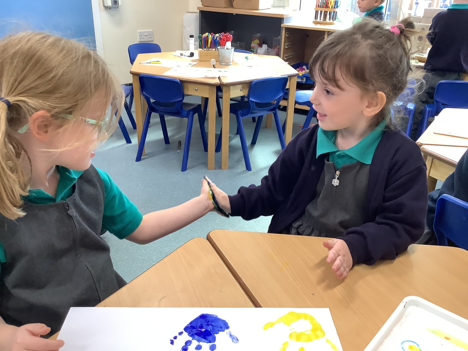 Colour mixing