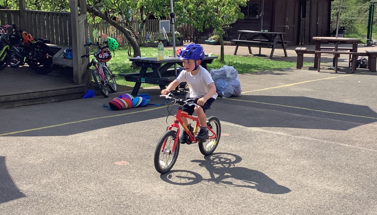 Biking