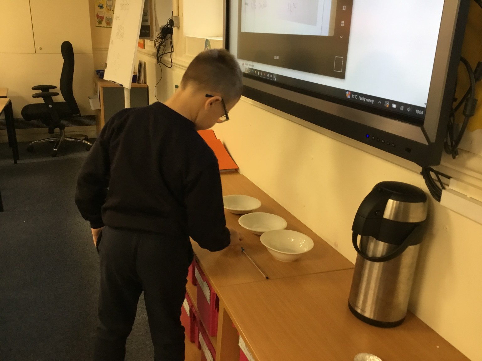 Experimenting with melting