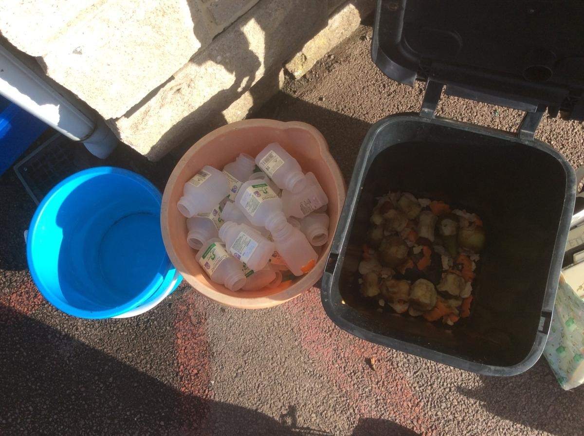 Well done Eco Council for emptying the bins and encouraging everyone to do their bit. First target complete!