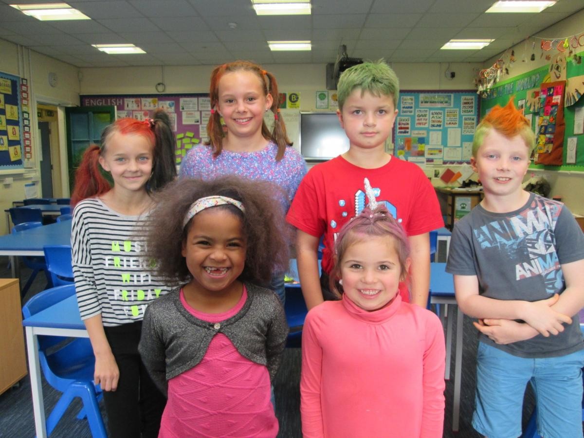 Social and Moral 
Funky Hair Day Fundraising