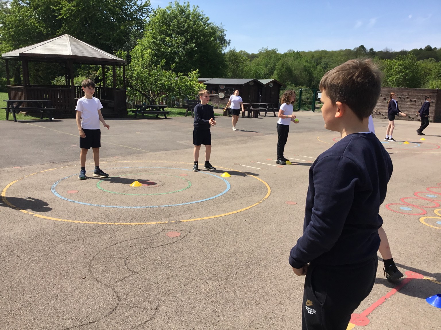 We have been lucky enough to receive coaching from a professional for our Cricket this term: delivering coaching on bat grip and playing stance;  types of hit; fielding skills such as the bookmark catch and the long barrier.