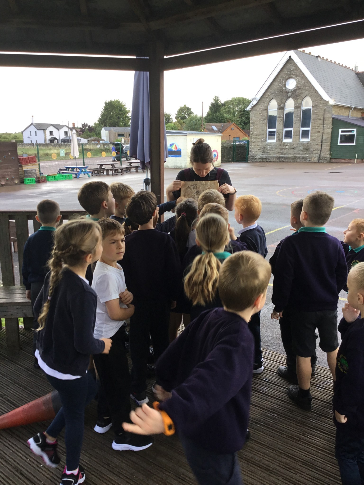 We found a treasure map that led to some pirate treasure!