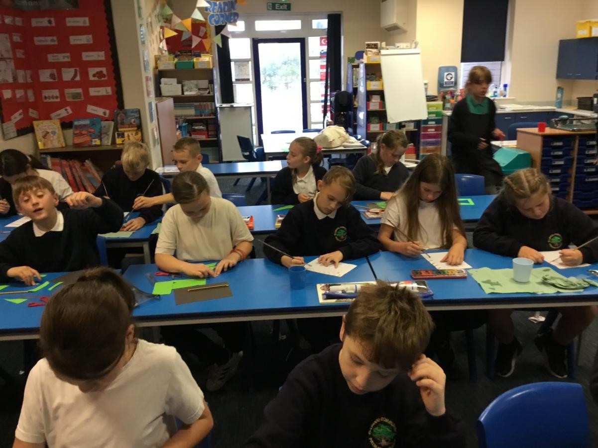 Children recording their digital footprint