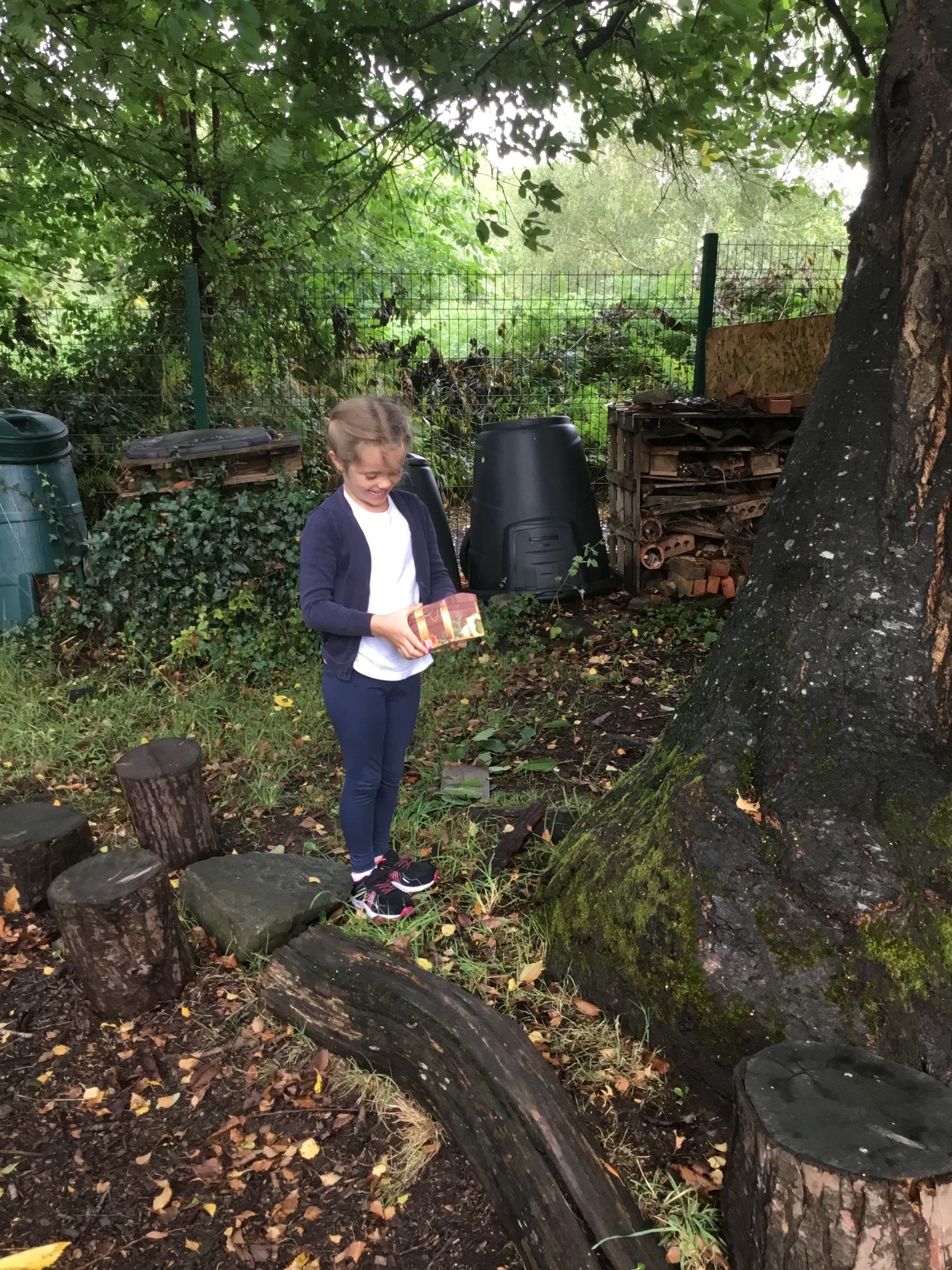 We found a treasure map that led to some pirate treasure!