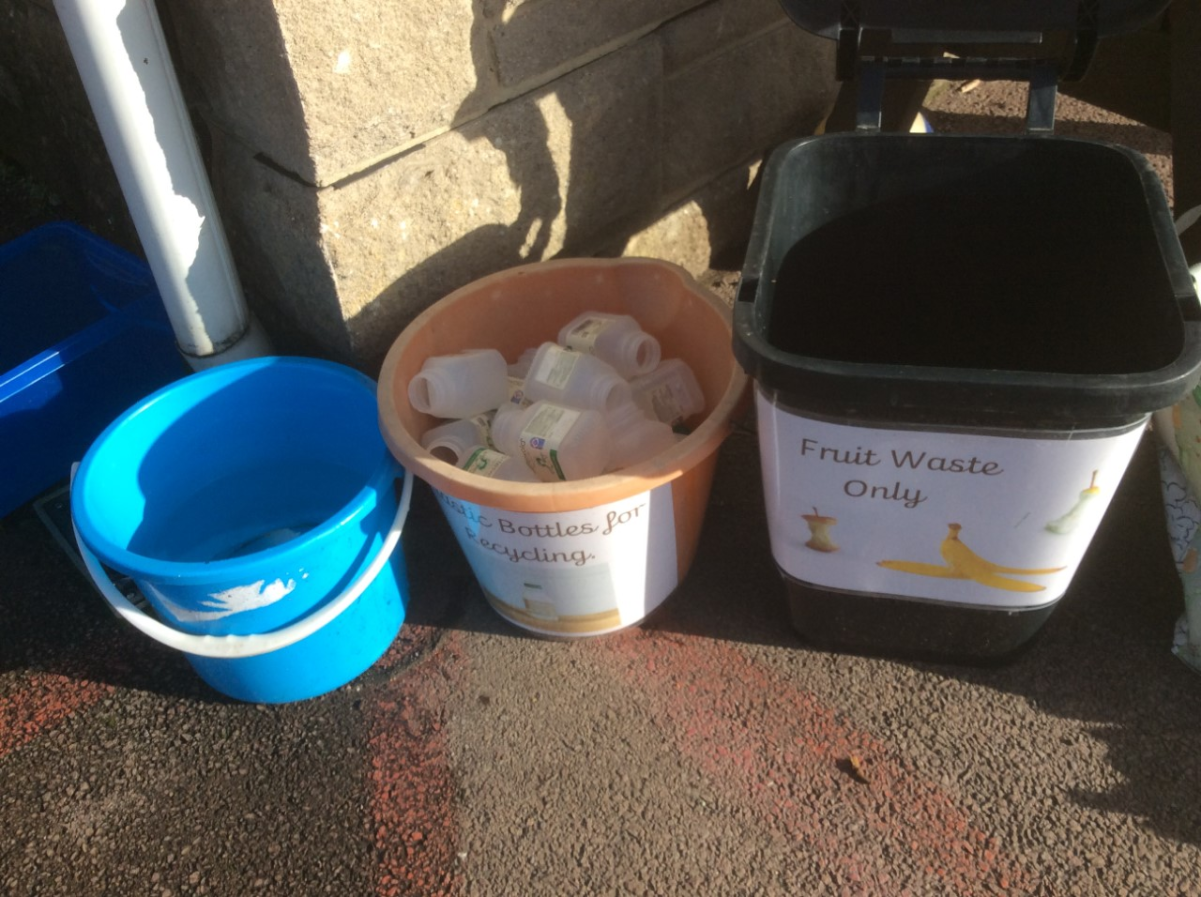 We recycle waste. This is better for the environment.
