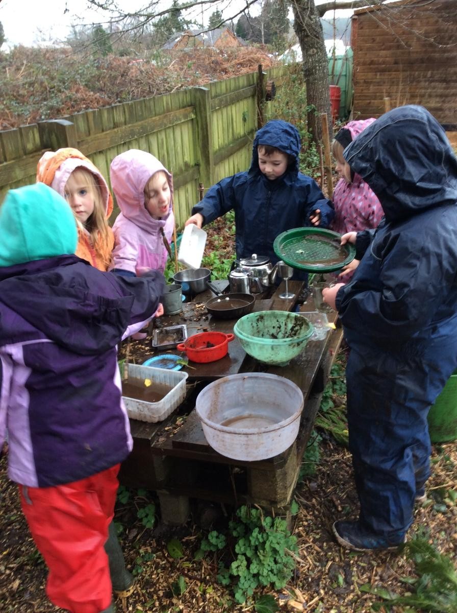 Muddy kitchen