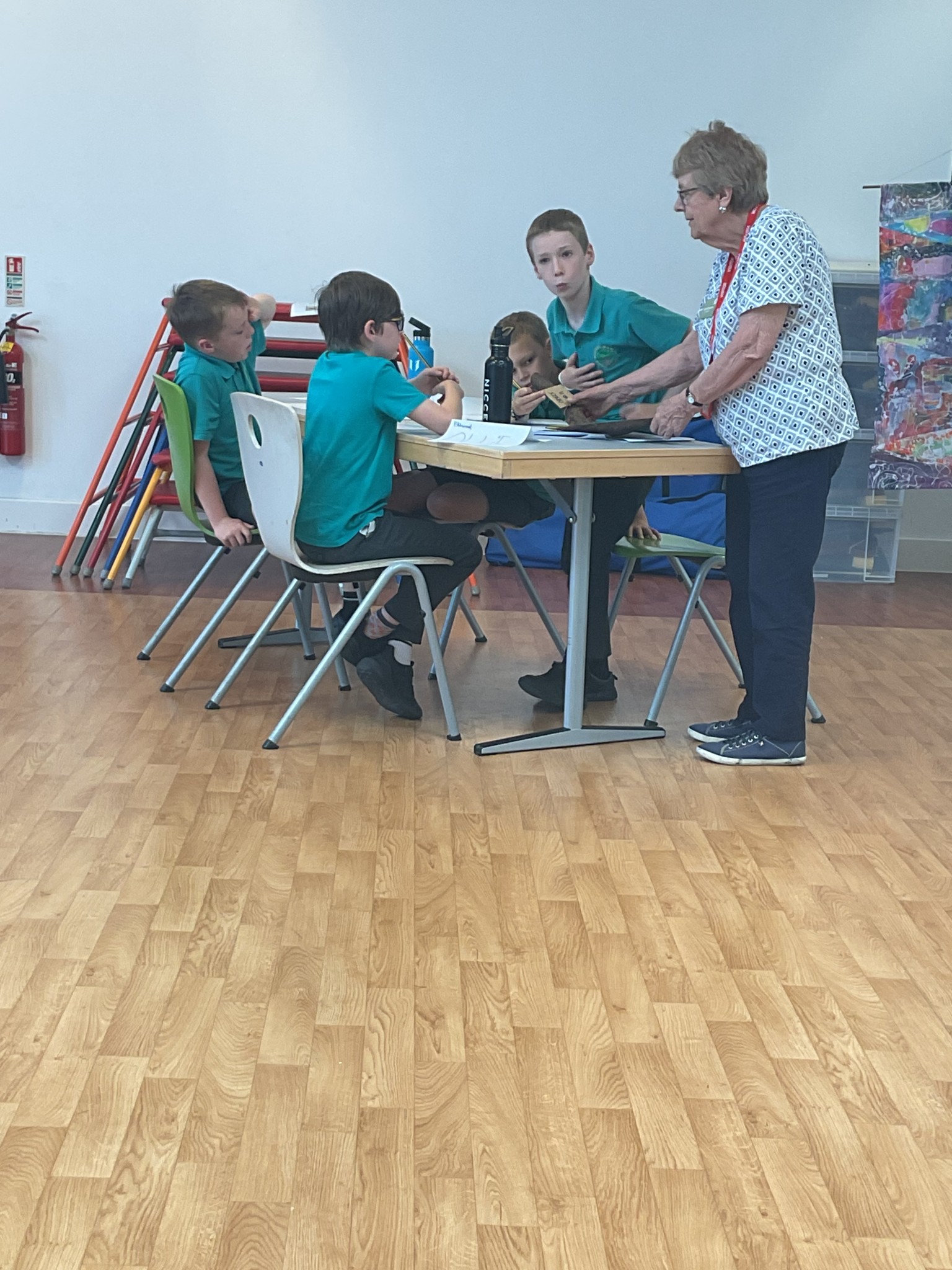 Discussing the artefacts