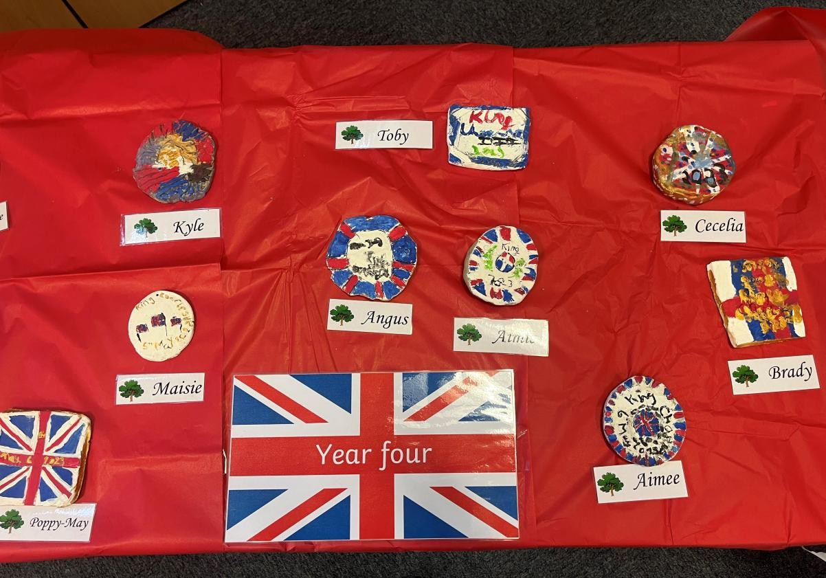 Year Four - Coronation Plaques