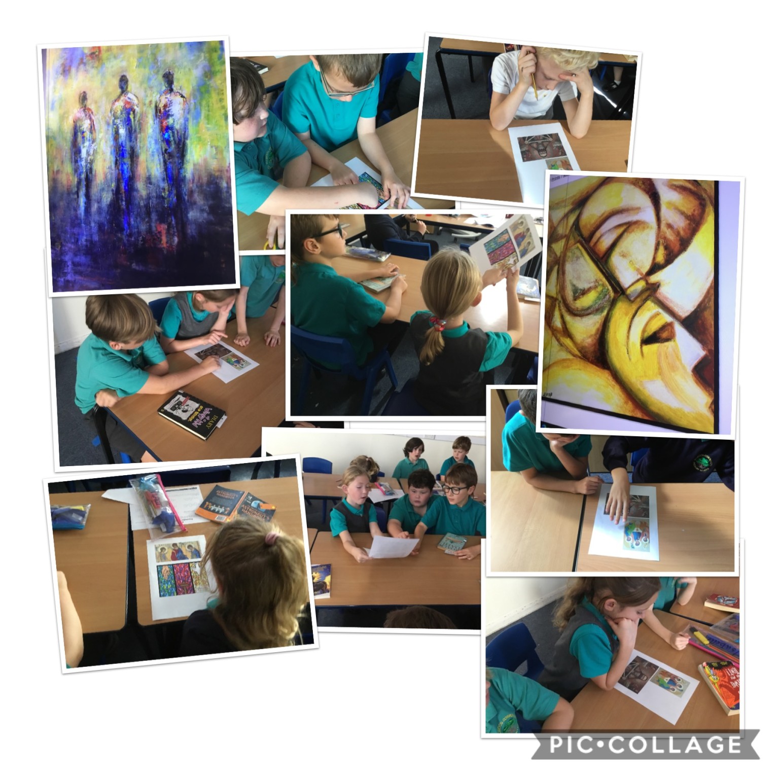 Sycamore investigating the Holy Trinity through art.