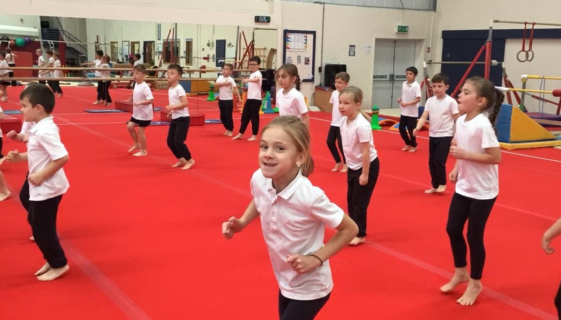 Beech class have been enjoying gymnastics this term