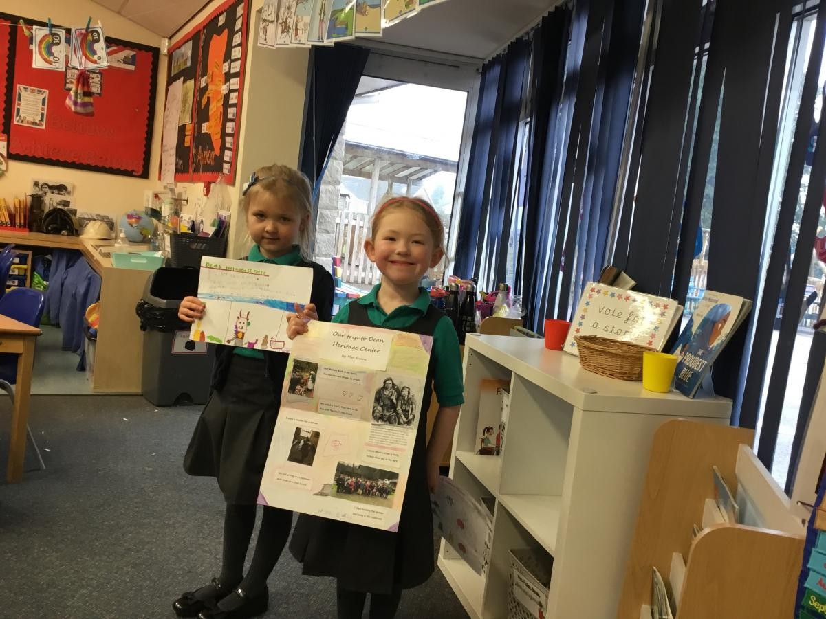Well done girls for your homework on Dean Heritage Centre 
