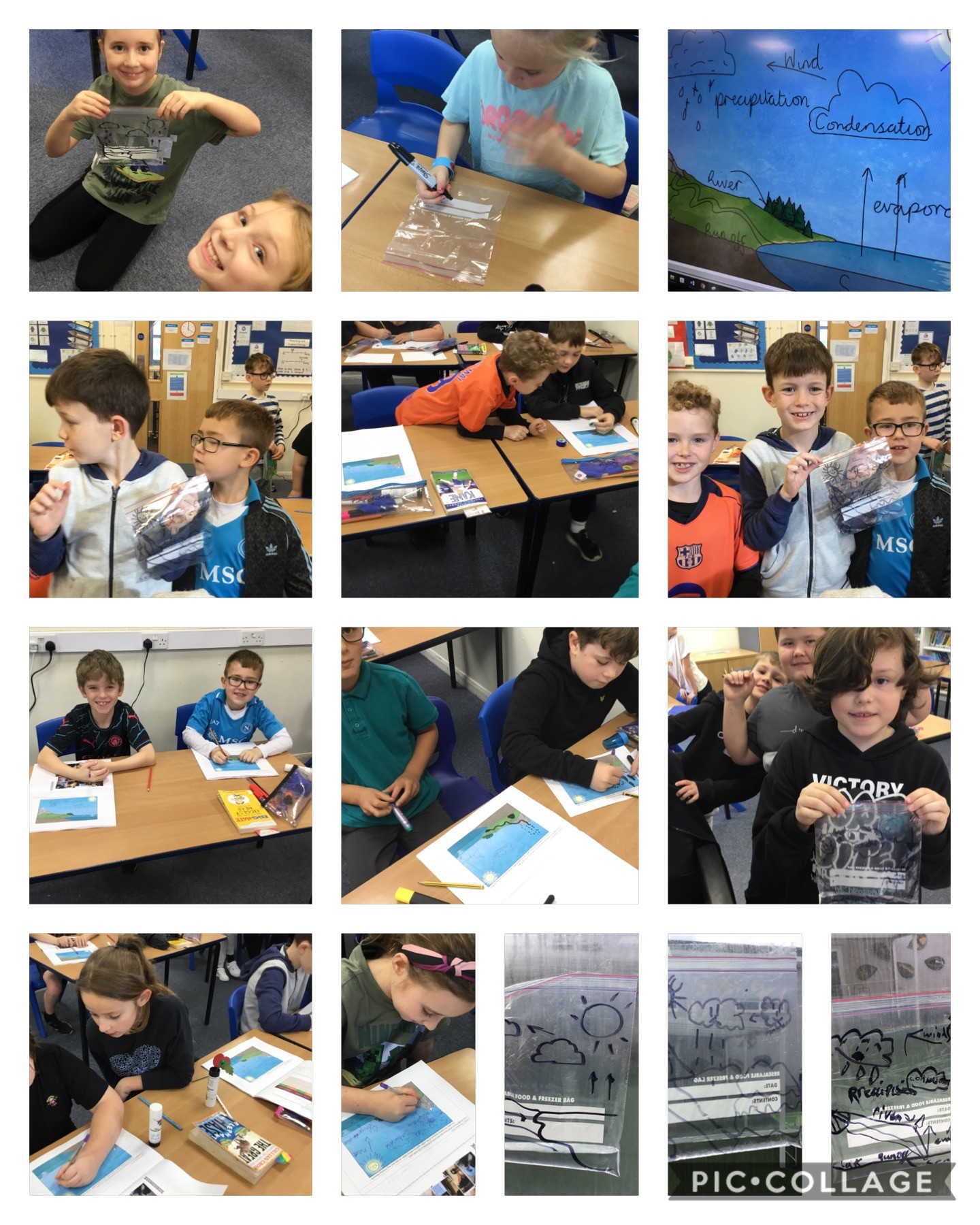 Creating our own mini water cycles