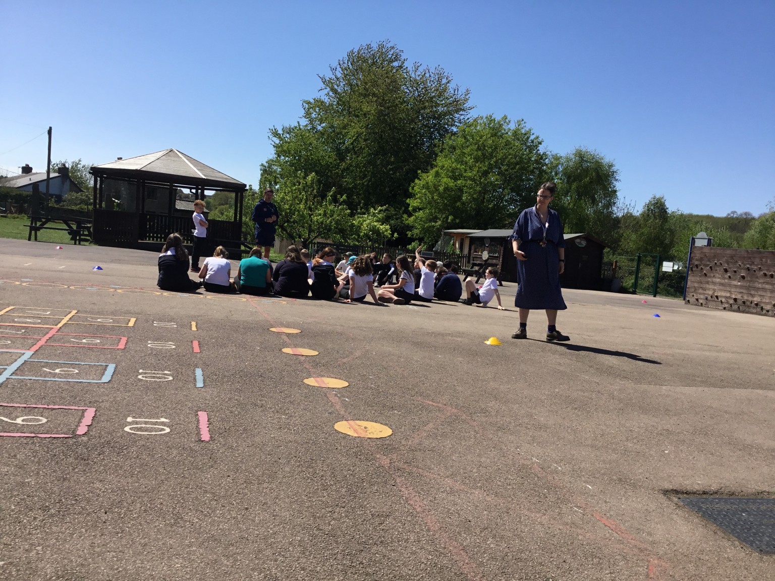 We have been lucky enough to receive coaching from a professional for our Cricket this term: delivering coaching on bat grip and playing stance;  types of hit; fielding skills such as the bookmark catch and the long barrier.