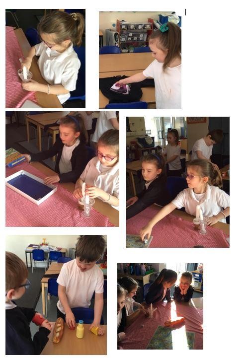 In RE, we have been learning about Shabbat. 