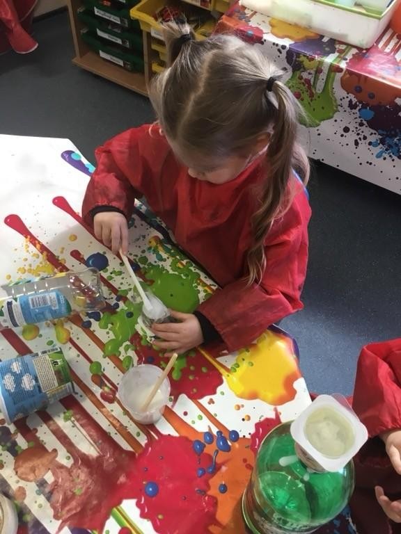 Child led learning - creating a rocket!