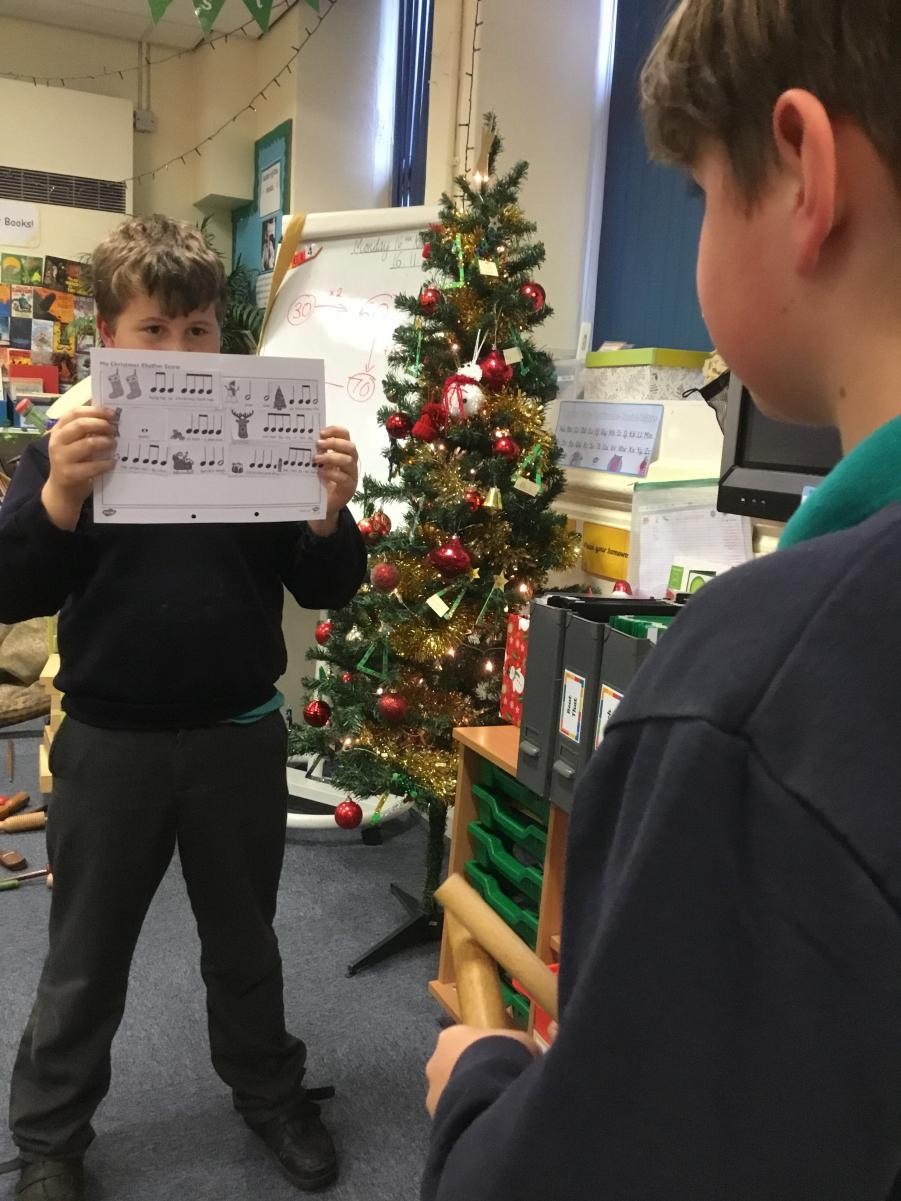 Performing our compositions on untuned instruments