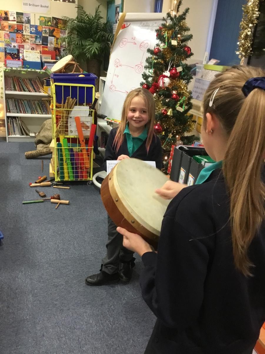 Performing our compositions on untuned instruments